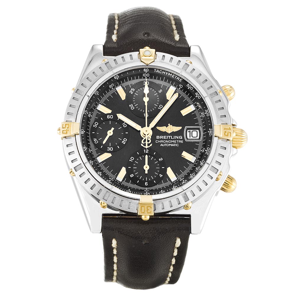 Breitling Chronomat Black Mens Quartz B13352 Watch