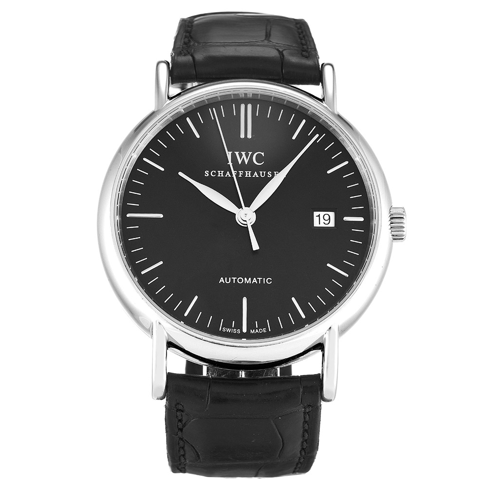 IWC Portofino Black Men Automatic IW356308 Watch
