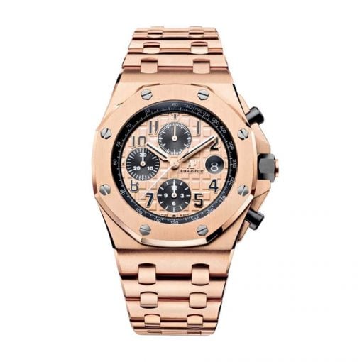 Audemars Piguet RoyalOak Offshore Champagne Mens Automatic 26470OR.OO.1000OR.01 Watch